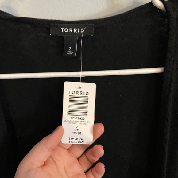 Torrid Cardigan Multi Textured - Picture 6 of 7